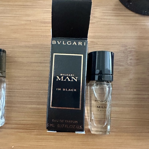 BVLGARI Man in black Eau de Parfum. Travel size BUNDLE of 10. NIB - Picture 4 of 5